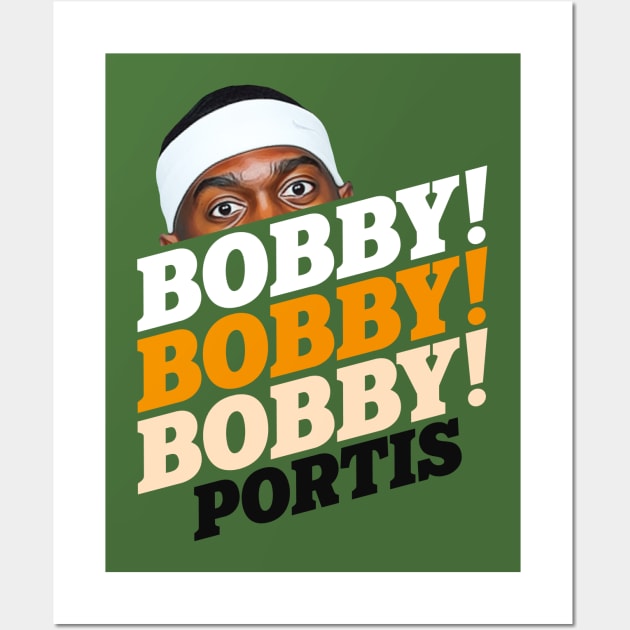 Bobby! Bobby! Bobby! Bobby Portis Wall Art by darklordpug